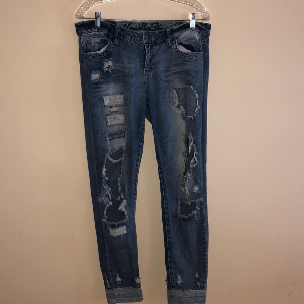 Distressed Jeans